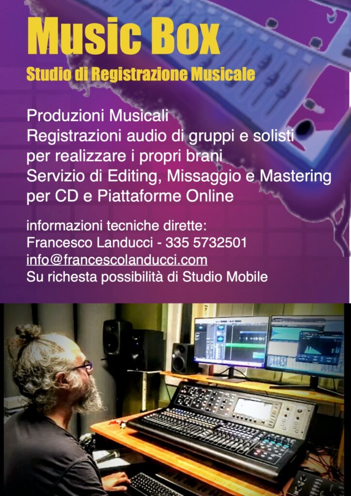 music box sala registrazione